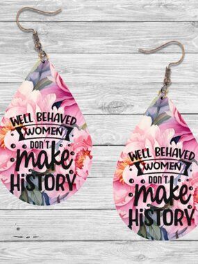 Feminist: Womens Rights Earrings